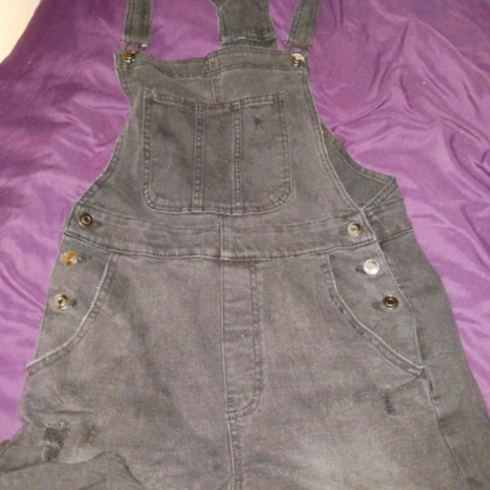 Overall shorts